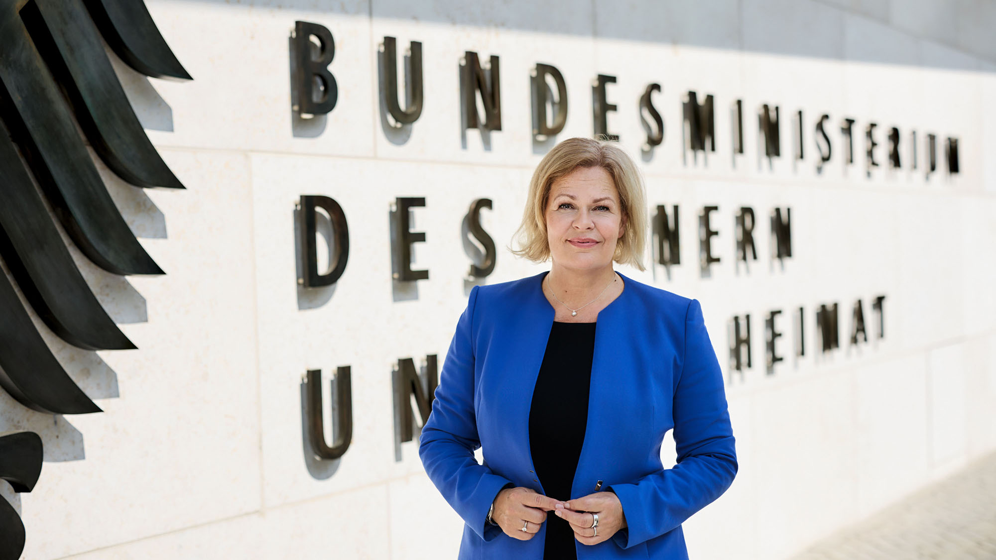 Bundesinnenministerin Nancy Fauser