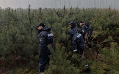 Polizisten finden verlorenen Revolver