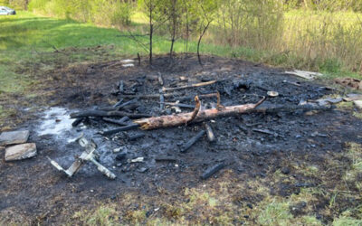 Erneuter Hochsitzbrand bei Rodgau